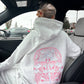 TROPICAL PALMS EMBROIDERED HOODIE