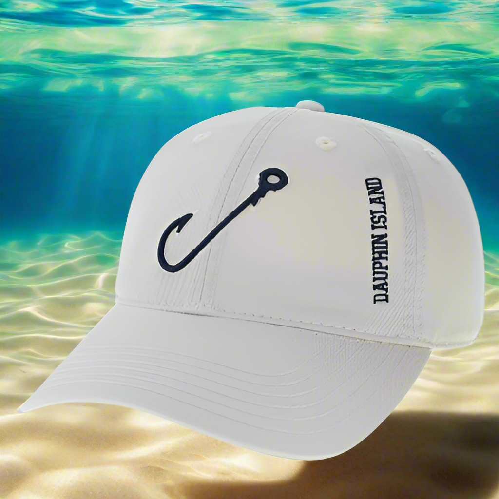 EMBROIDERED HOOK FULL BACK HAT