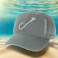 EMBROIDERED HOOK FULL BACK HAT