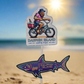 HIPPIE FISH ACRYLIC MAGNETS