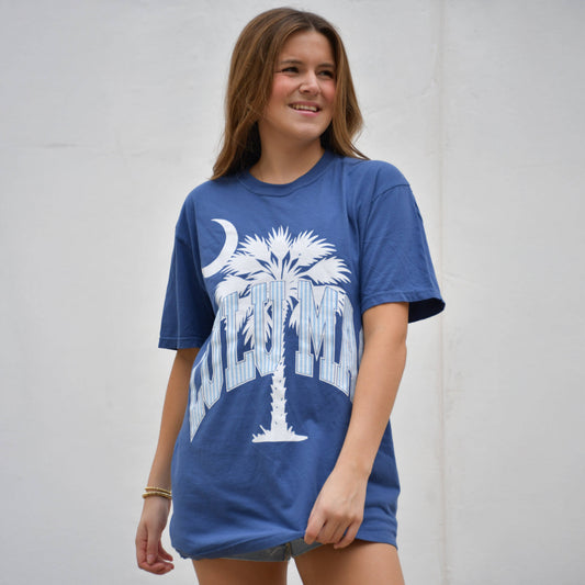 LULU MAC PALMETTO MOON CHINA BLUE