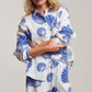SEASIDE COTTON GAUZE SHIRT & SHORT SET