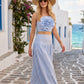 ROSETTE MAXI SKIRT SET