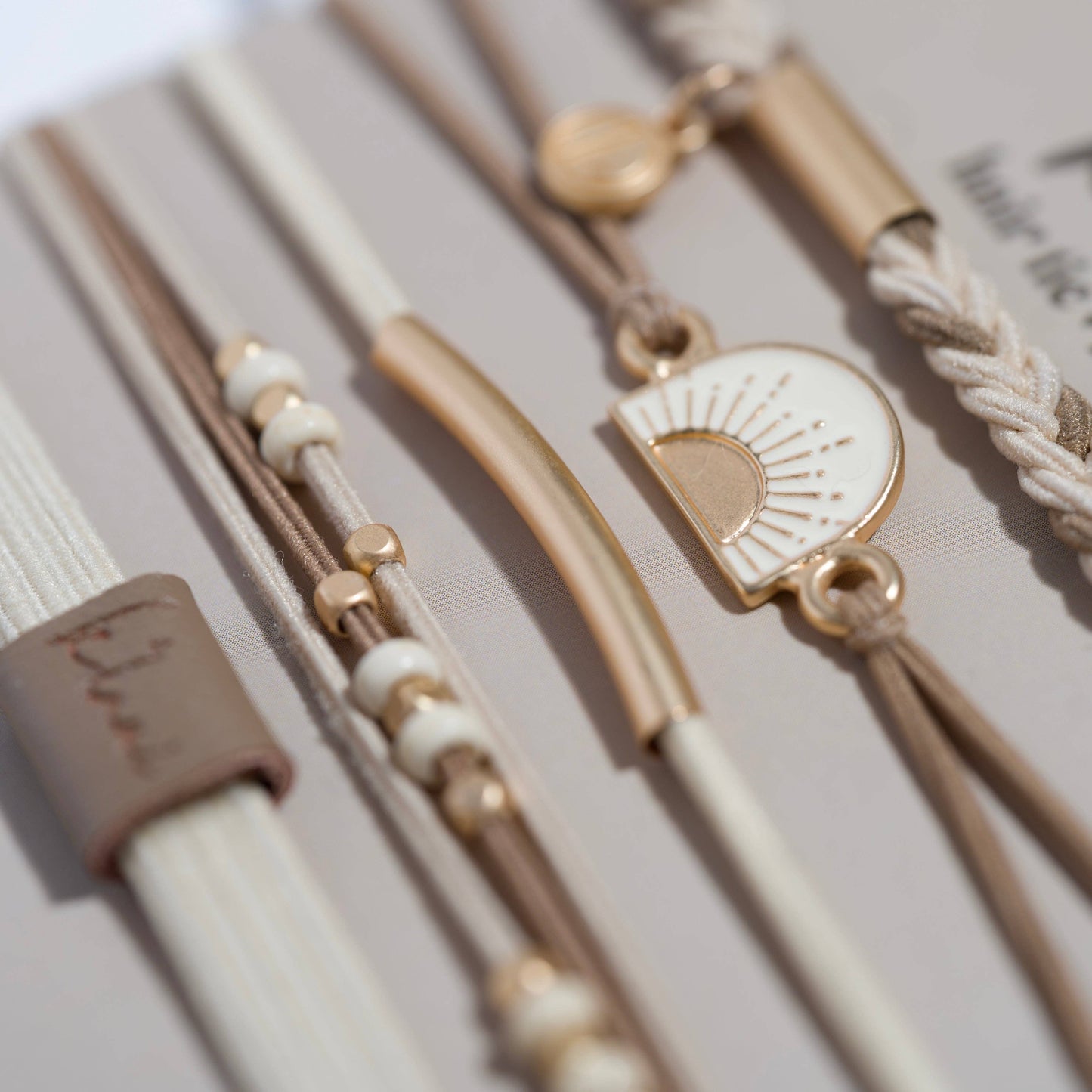 BEACH HAIR TIE BRACELETS