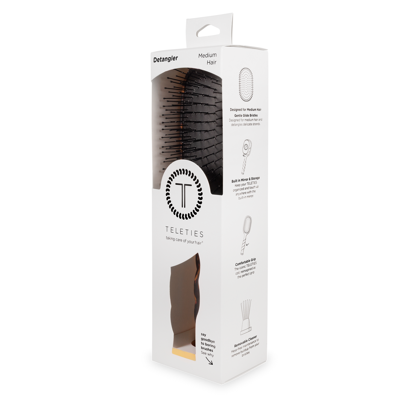 TELETIES: MULTI USE HAIR BRUSH