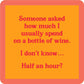 HUMOROUS NAPKINS & COASTERS