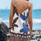 BEACH SEA TROPICAL PRINT CAMI DRESS