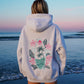 SURFING THE WAVES EMBROIDERED HOODIE