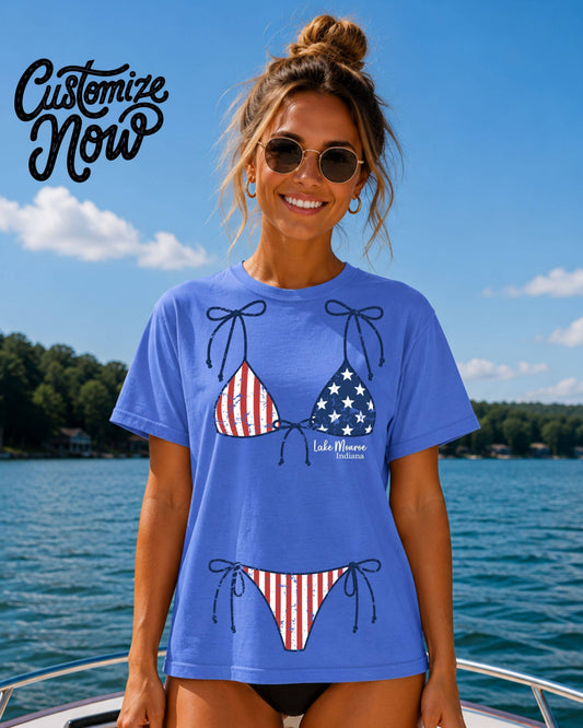 DAUPHIN ISLAND BIKINI T-SHIRT