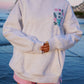 SURFING THE WAVES EMBROIDERED HOODIE