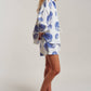 SEASIDE COTTON GAUZE SHIRT & SHORT SET