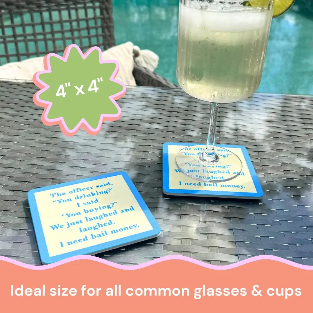 HUMOROUS NAPKINS & COASTERS
