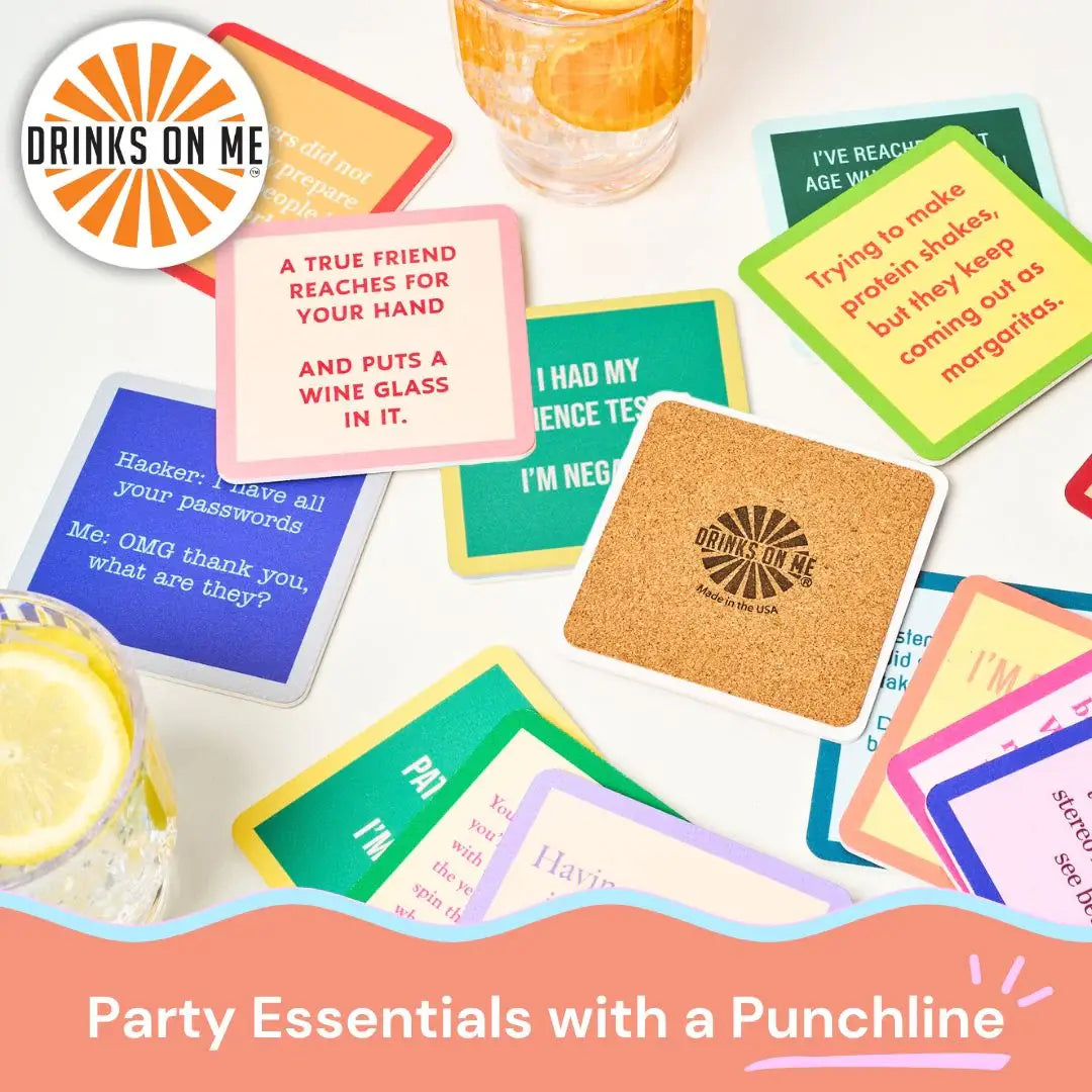HUMOROUS NAPKINS & COASTERS