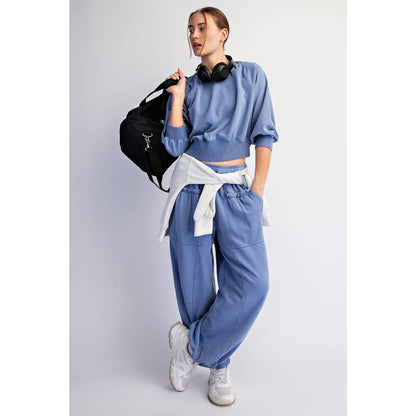 MINERAL WASHED COTTON STATEMENT SET