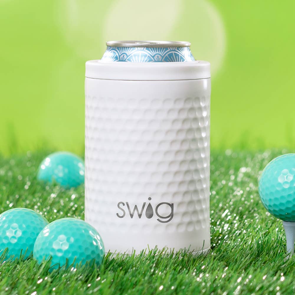 GOLF BALL CAN + BOTTLE COOLER (12OZ)
