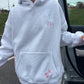 TROPICAL PALMS EMBROIDERED HOODIE
