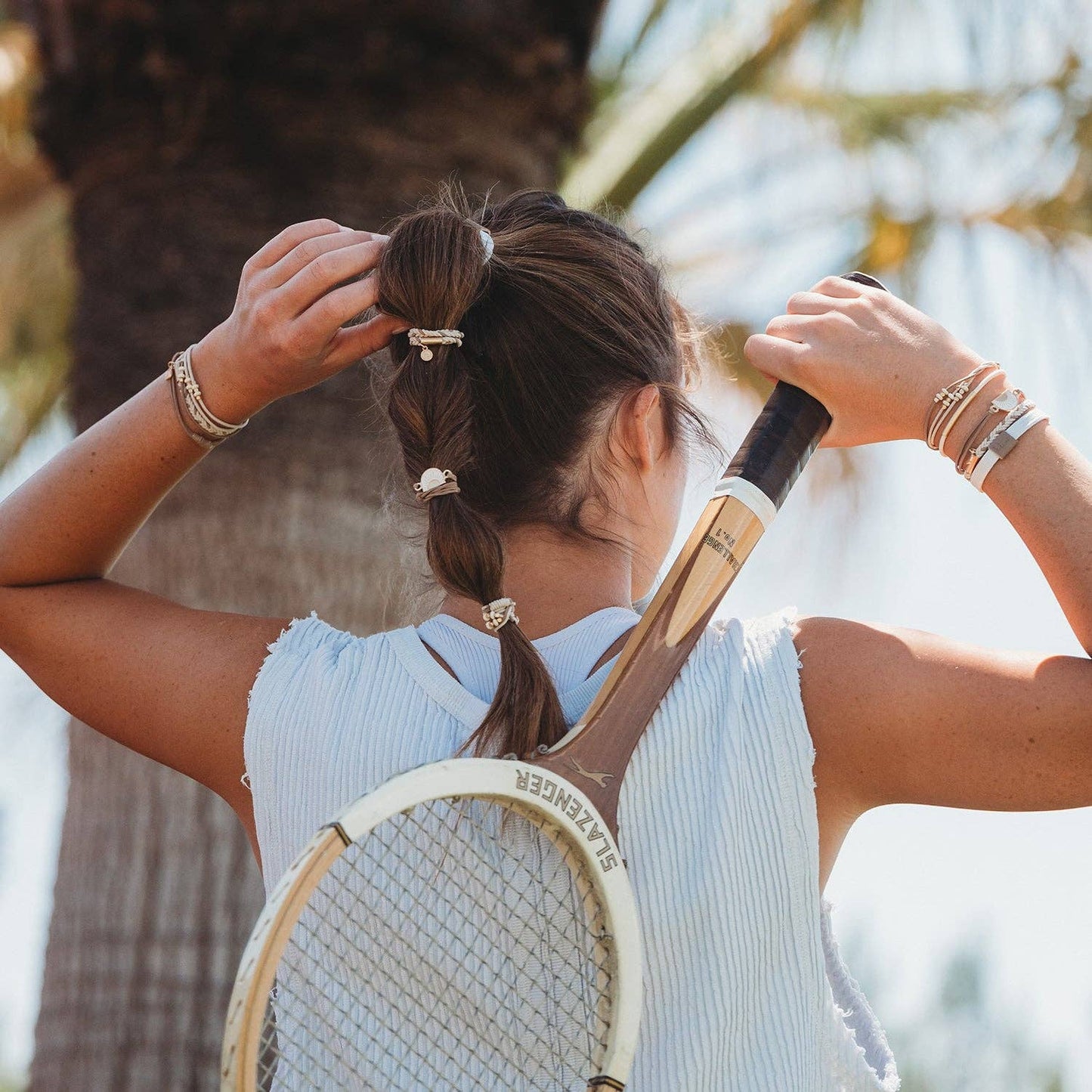 BEACH HAIR TIE BRACELETS