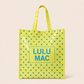 LULU MAC REUSABLE POLKA DOT TOTES