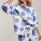 SEASIDE COTTON GAUZE SHIRT & SHORT SET