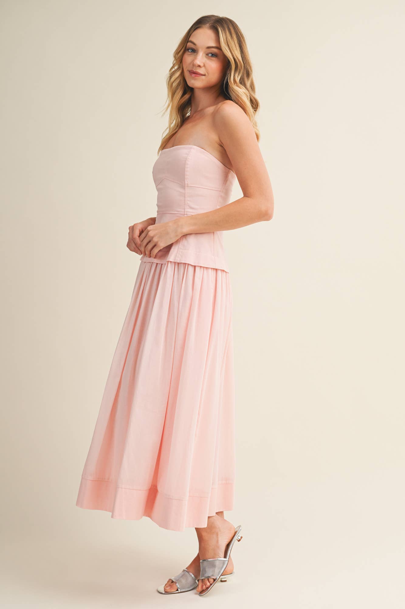 CHRISTINA STRAPLESS DRESS