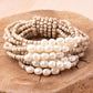 DESERT PEARL STRETCH BRACELET