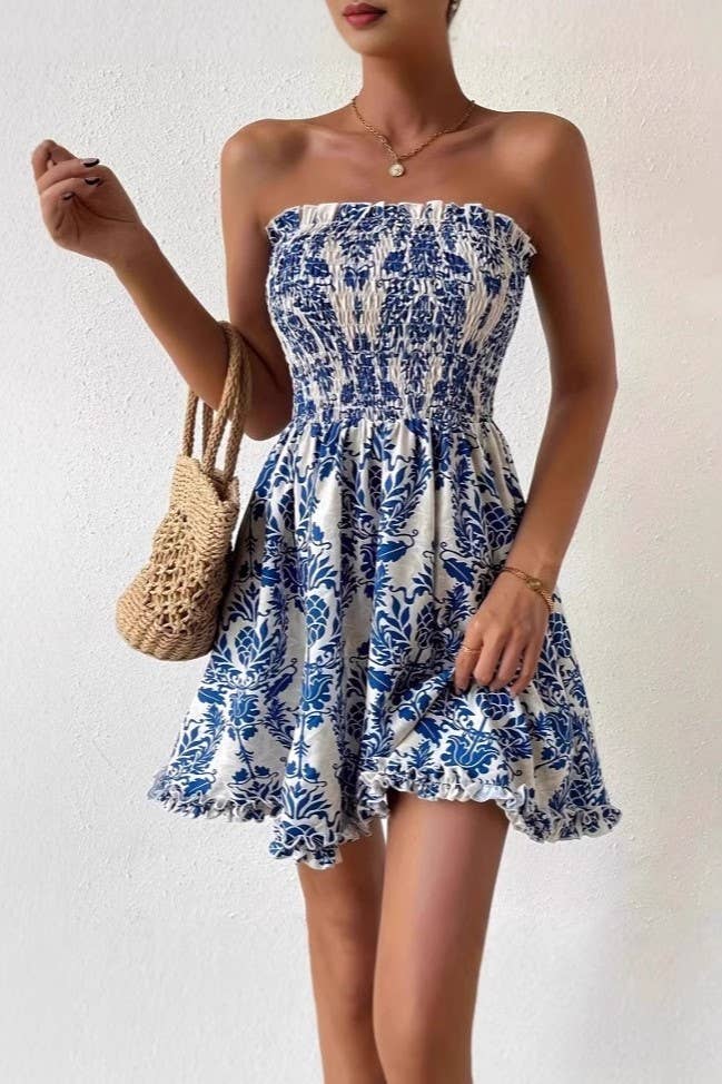 VACAY PAISLEY FLORAL DRESS