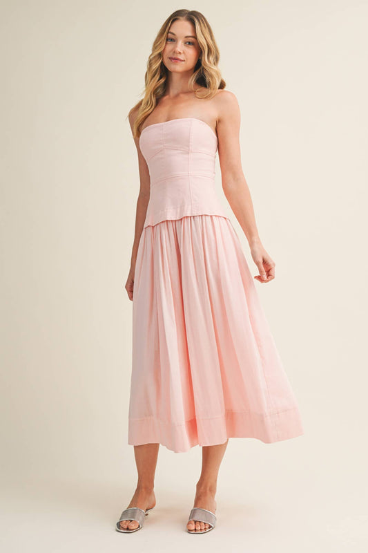 CHRISTINA STRAPLESS DRESS