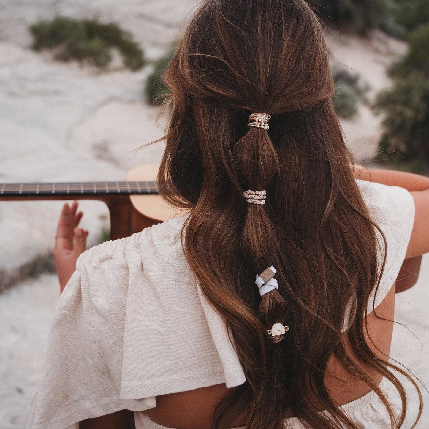 BEACH HAIR TIE BRACELETS