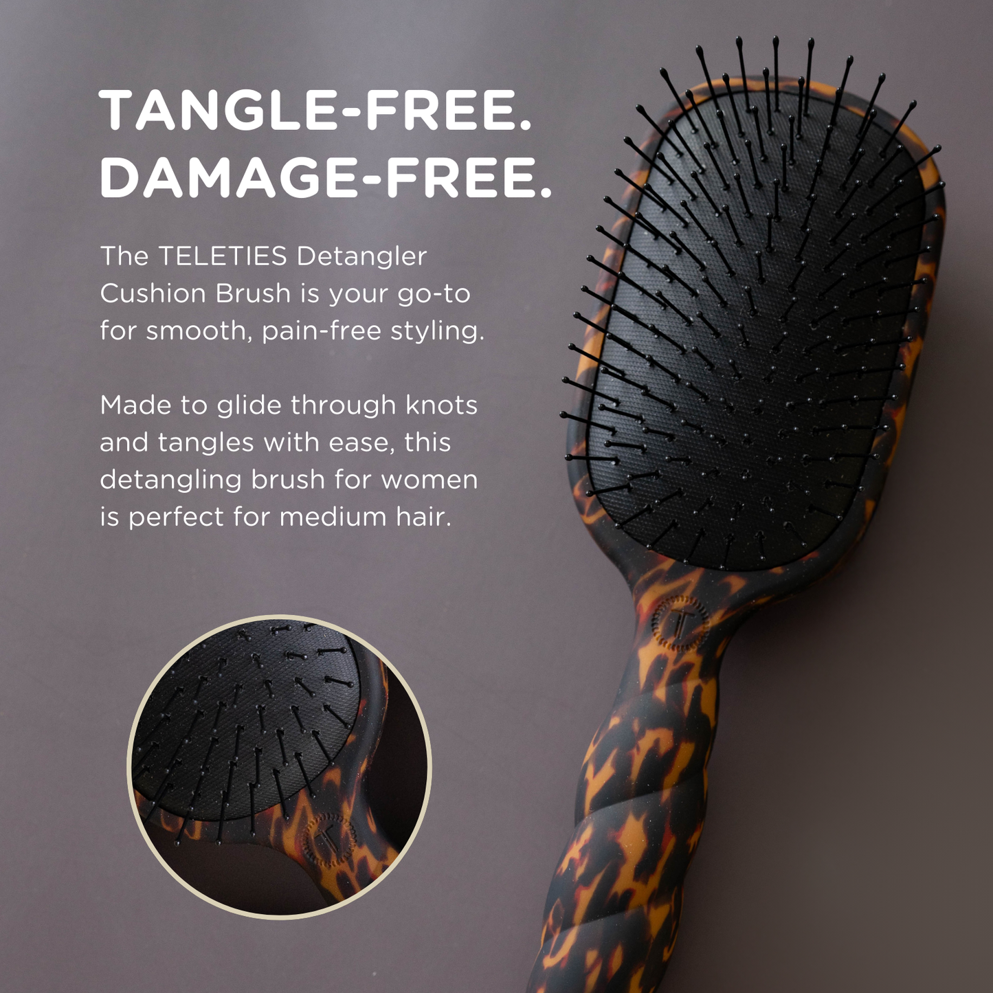 TELETIES: MULTI USE HAIR BRUSH