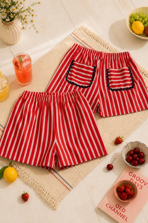 RIC RAC POCKET SHORTS
