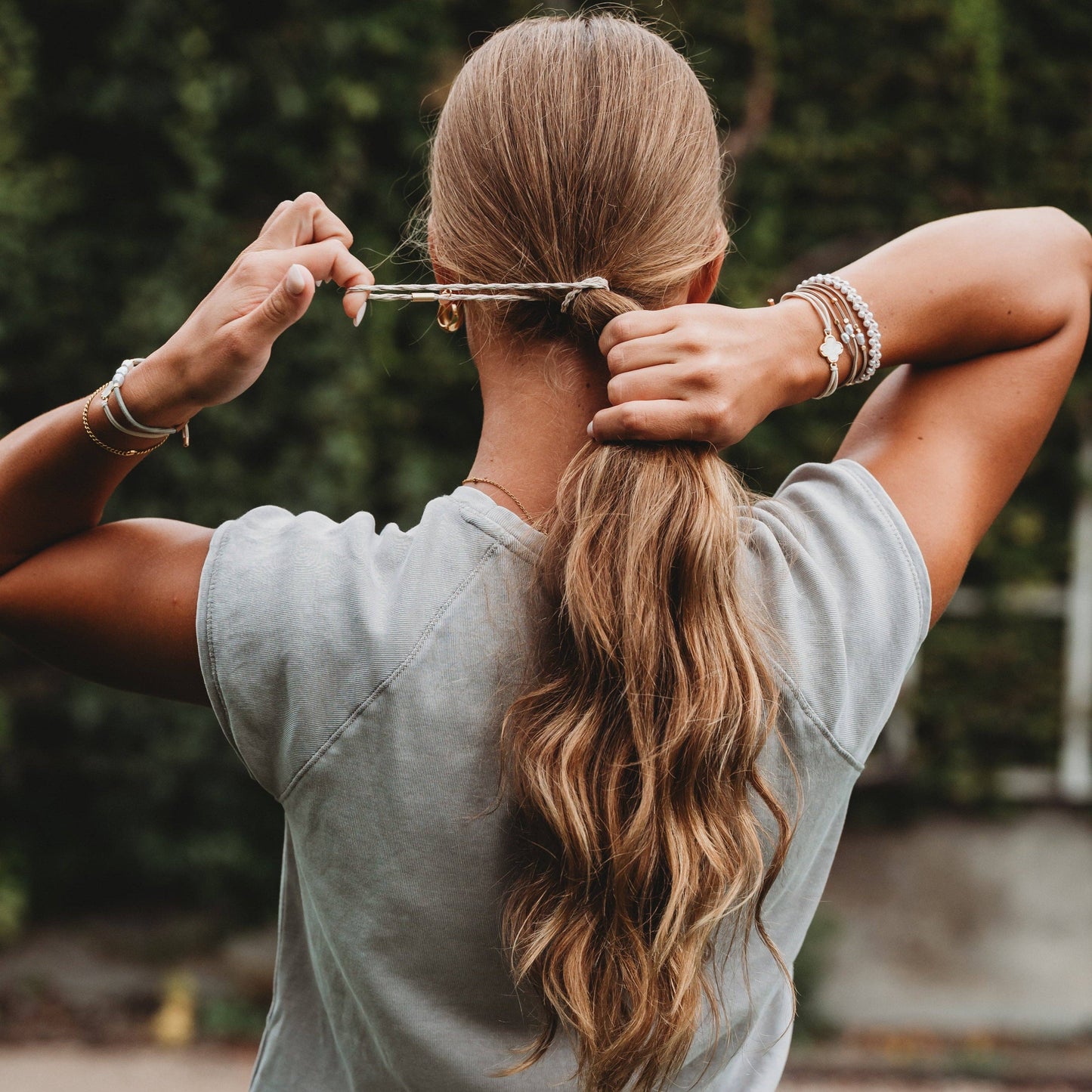 BEACH HAIR TIE BRACELETS