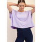 COTTON SLUB OPEN BACK TOP