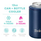 NAVY CAN + BOTTLE COOLER (12OZ)