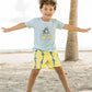 BOYS JAWSOME SHARK SWIM TRUNKS