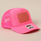 EXCUSE ME TRUCKER HAT