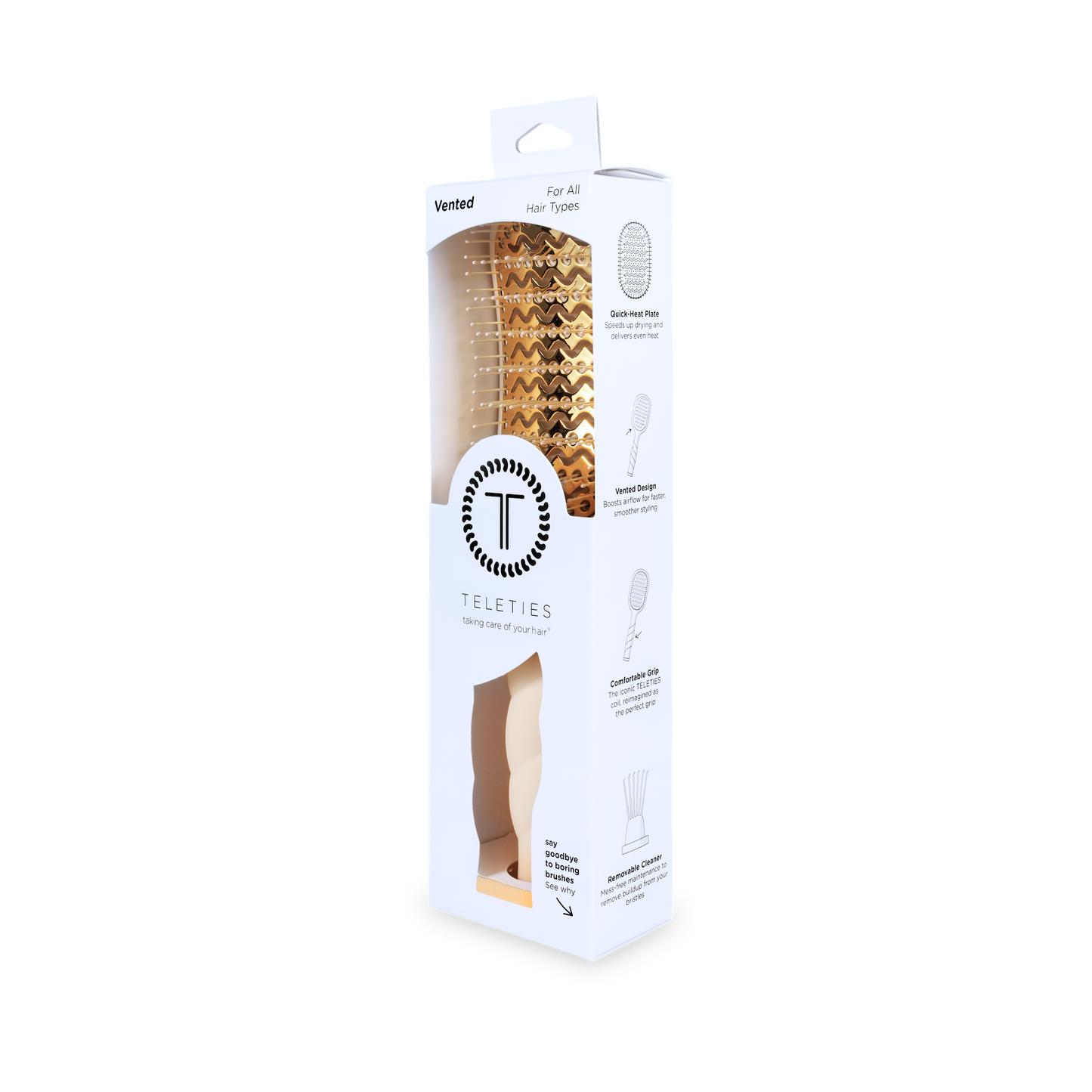 TELETIES: MULTI USE HAIR BRUSH
