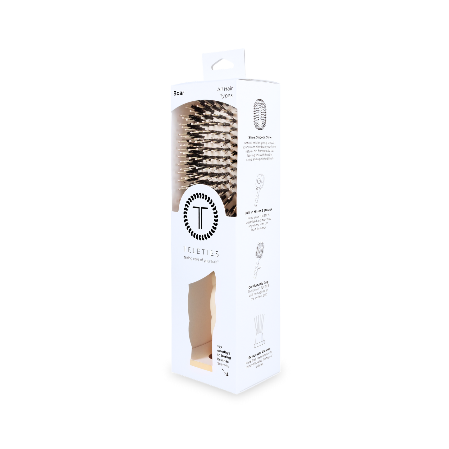 TELETIES: MULTI USE HAIR BRUSH