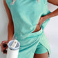 SLEEVELESS CASUAL SKORT SET