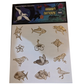 METALLIC TEMPORARY TATTOOS