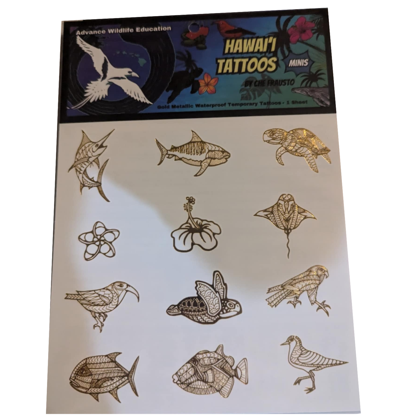 METALLIC TEMPORARY TATTOOS