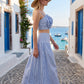ROSETTE MAXI SKIRT SET