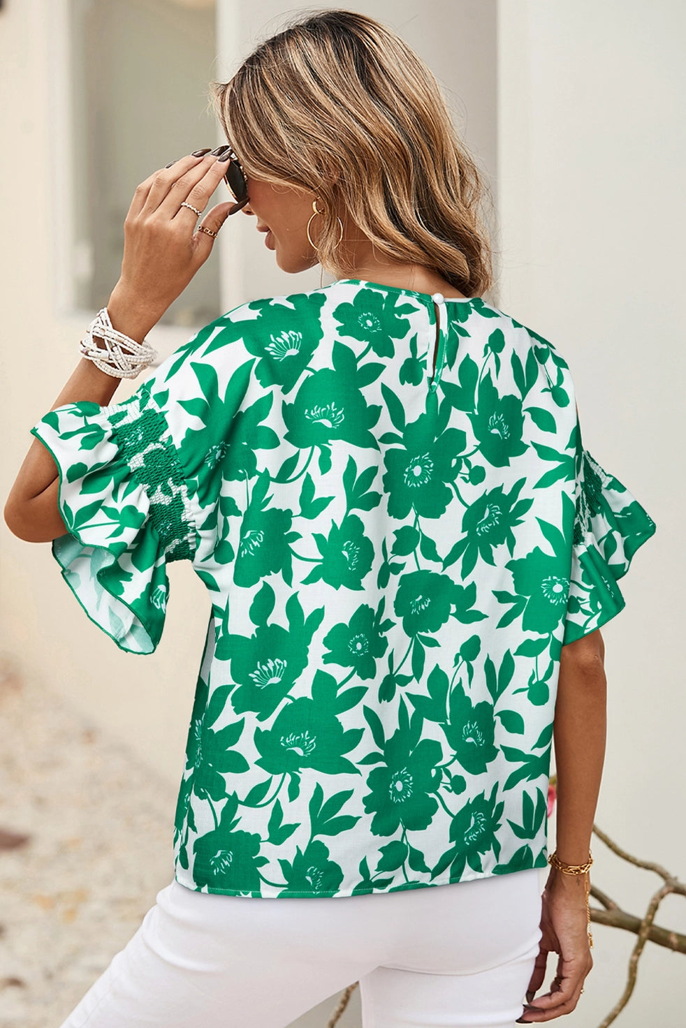 ANDREA FLORAL TOP