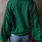 PEARL EMBELLISHED SWEATER