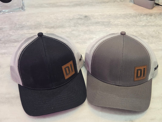 OFFSET LEATHER PATCH DI HAT