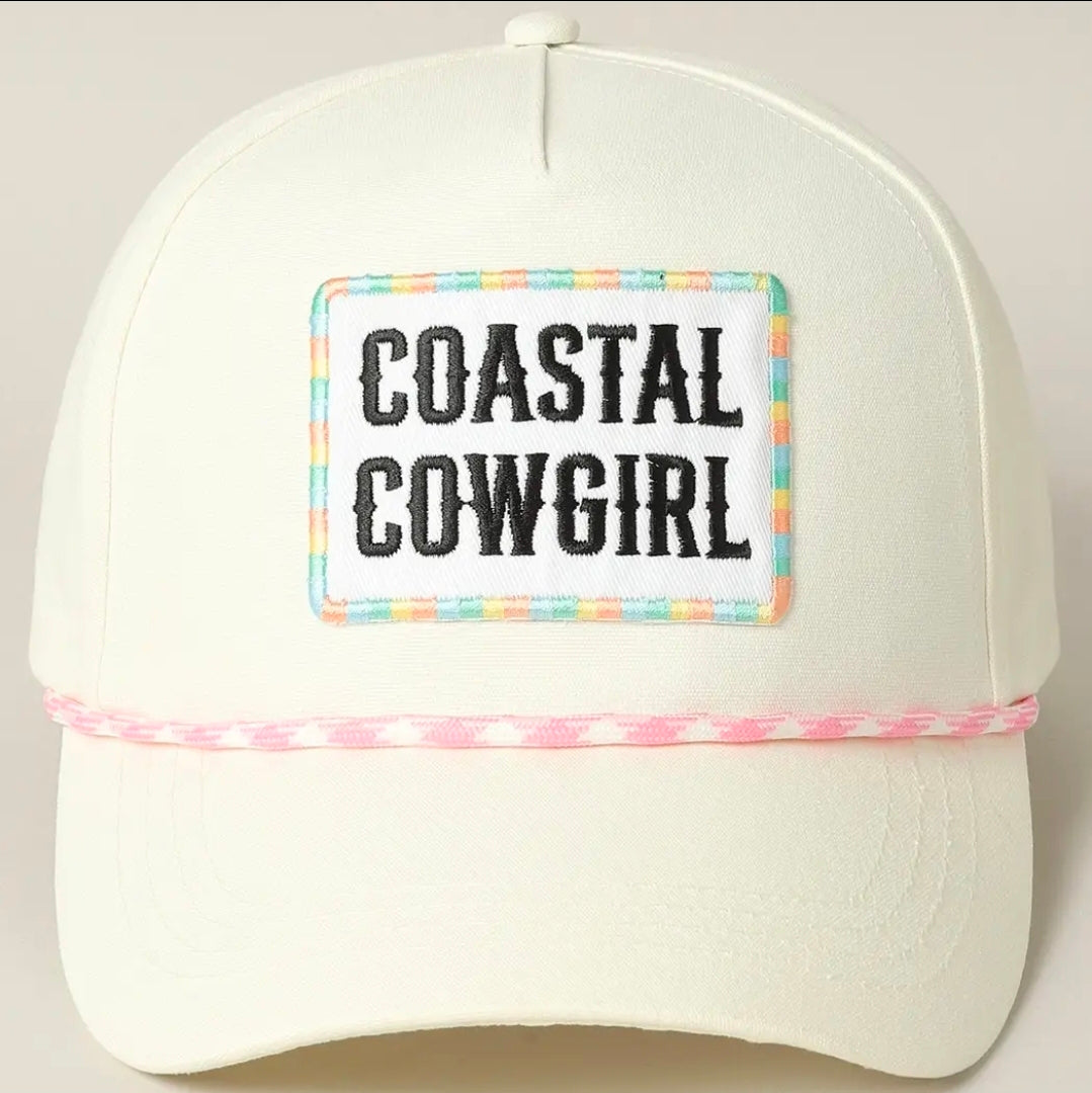 COASTAL COWGIRL TRUCKER HAT