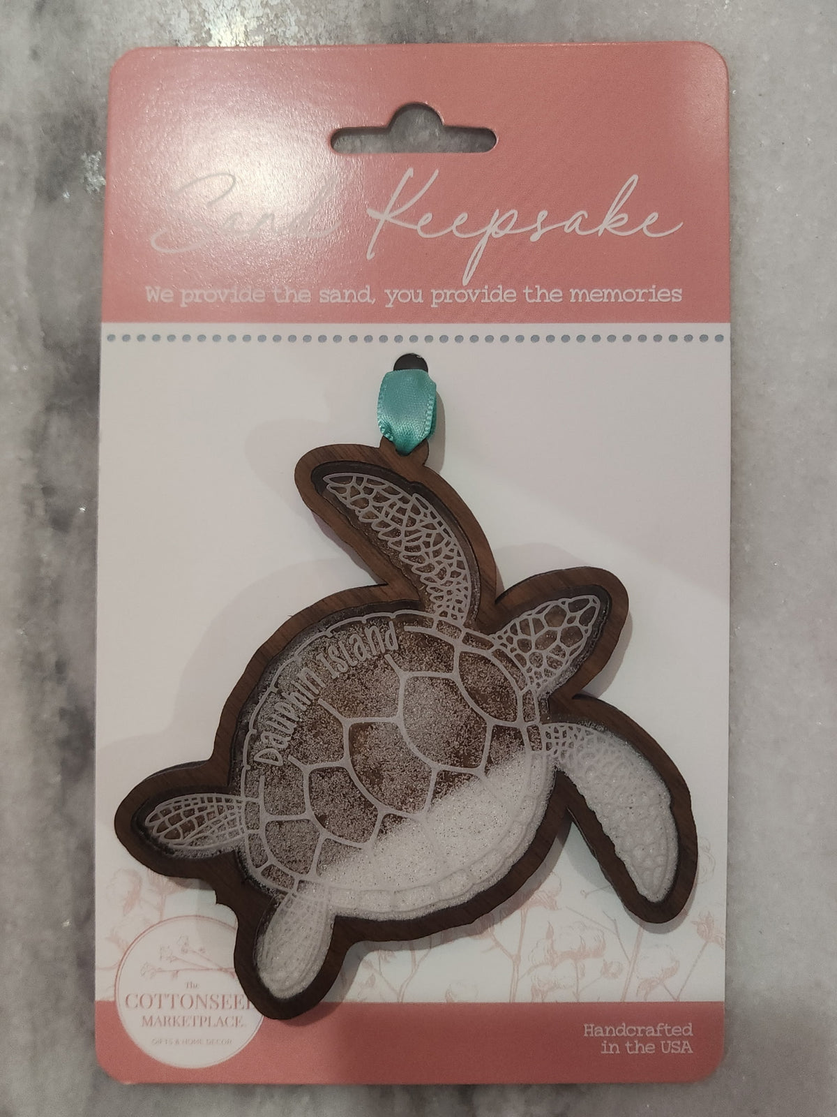 SAND KEEPSAKE ORNAMENTS