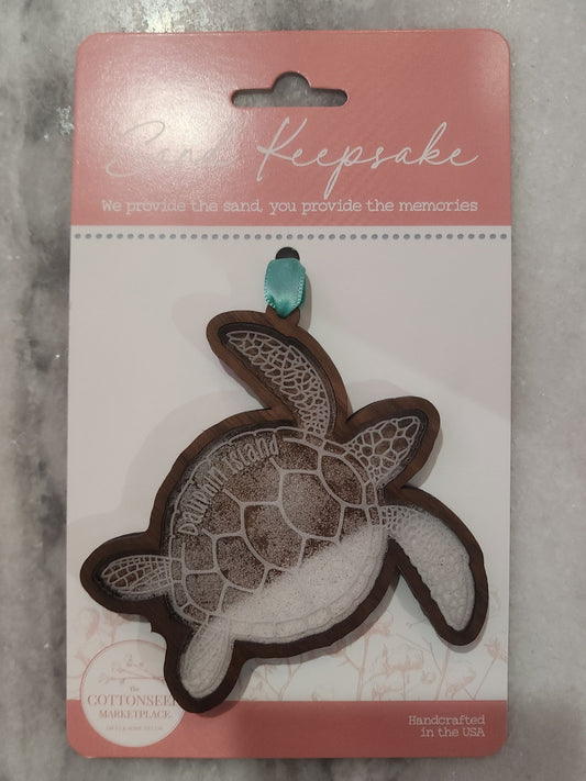 SAND KEEPSAKE ORNAMENTS