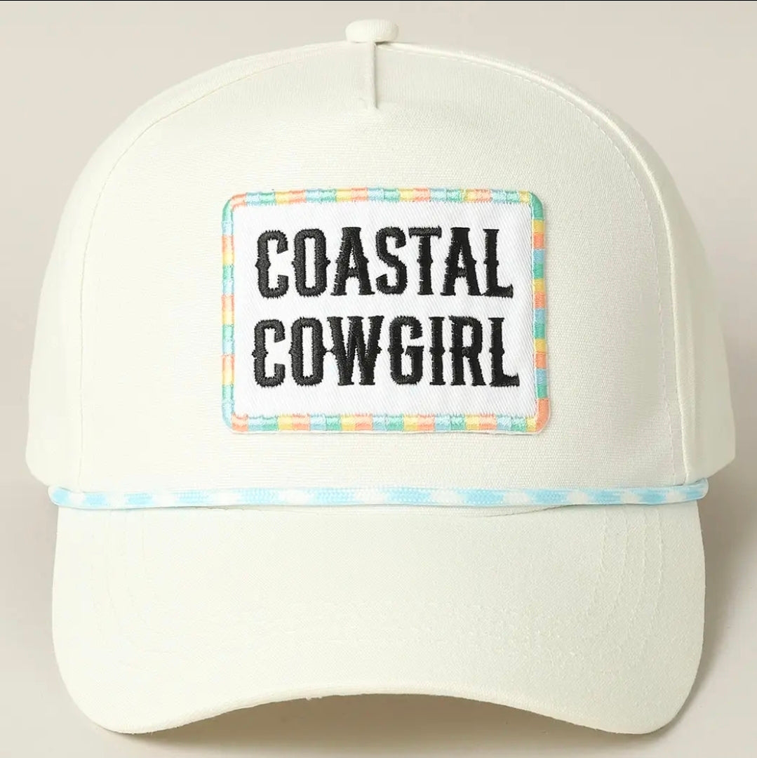 COASTAL COWGIRL TRUCKER HAT