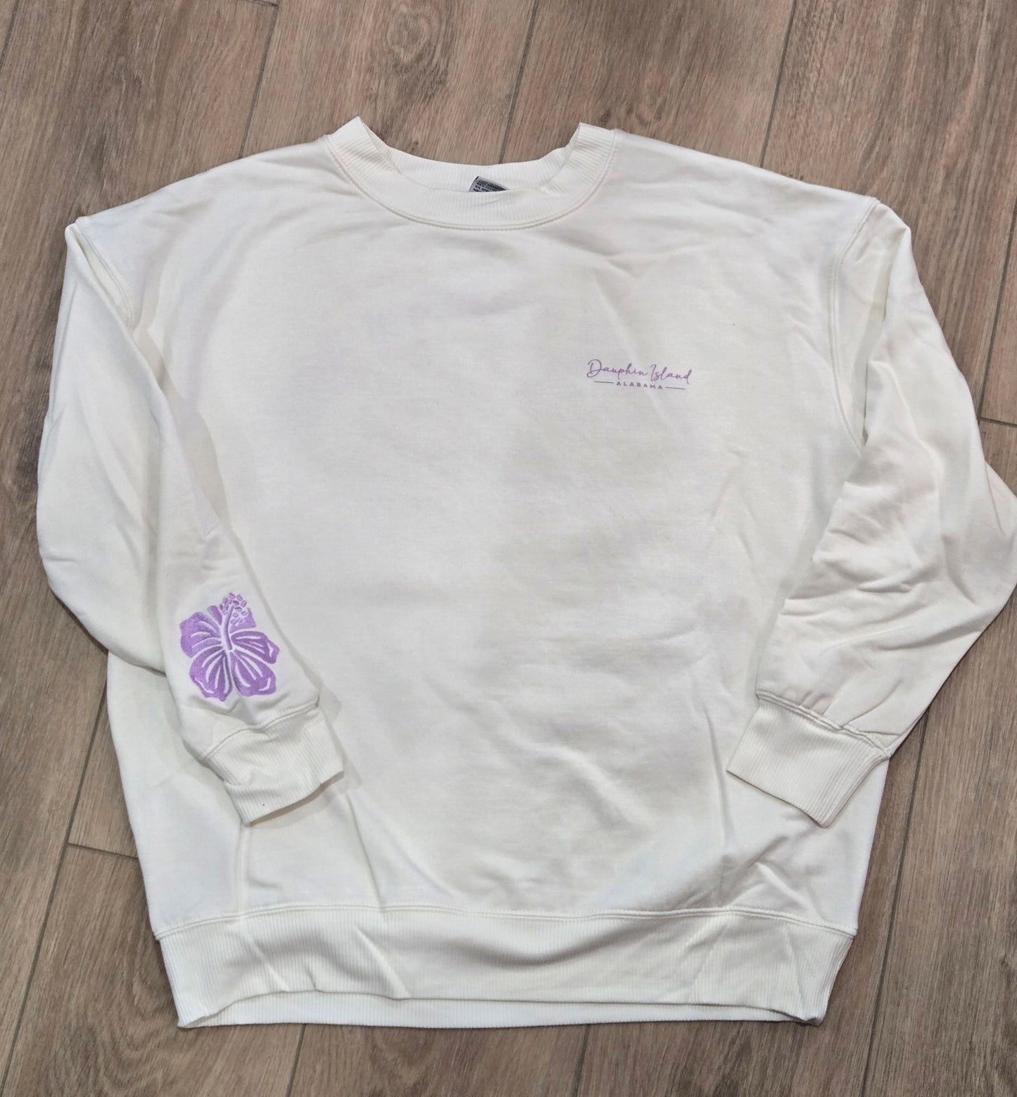 COASTAL EMBROIDERY SWEATSHIRTS