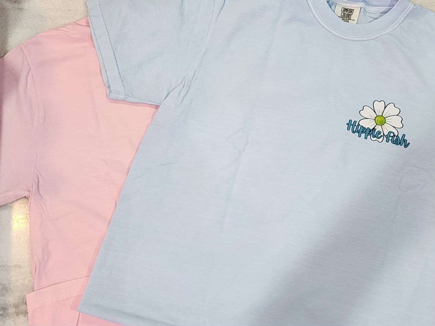 HIPPIE FISH HIPPIE FLOWER T-SHIRT